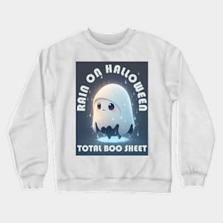 total boo sheet funny halloween Crewneck Sweatshirt